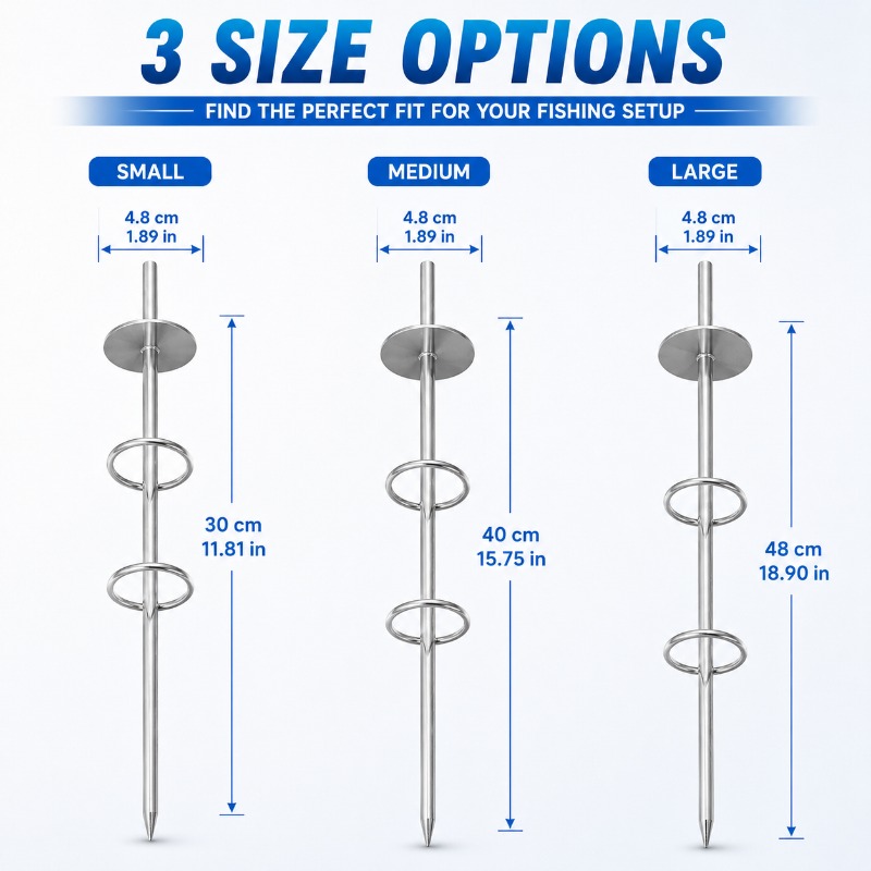 Double Ring Fishing Rod Holder - đánh giá và giá Fishing Rod Casting